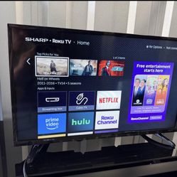 Sharp 32" Class LED HD Smart Roku TV LC