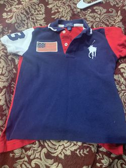 Boys polo shirt size 5
