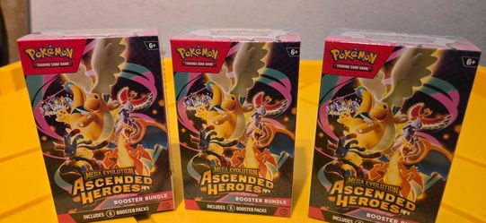 Ascended Heroes booster bundles