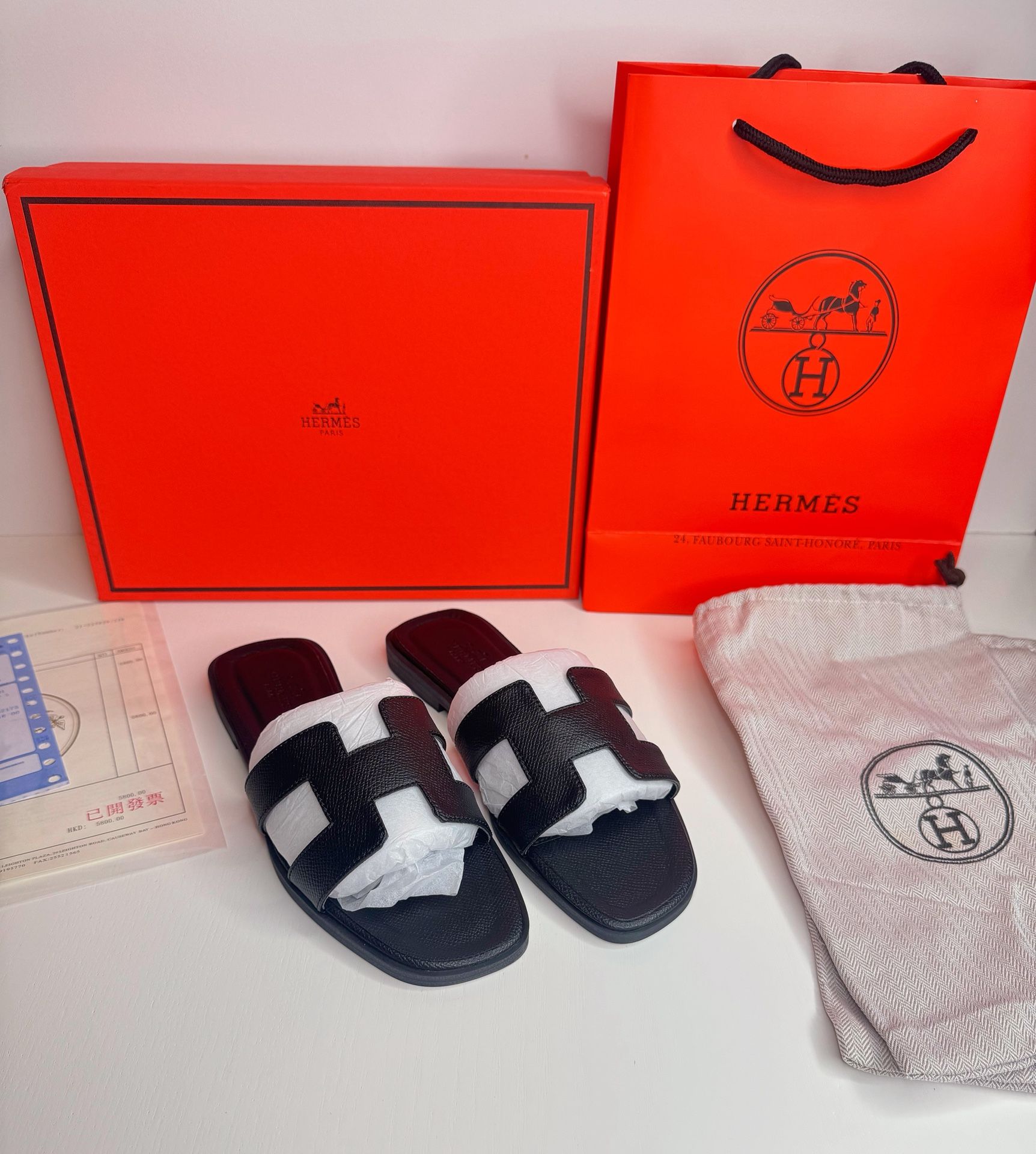 Hermes Oran Sandal