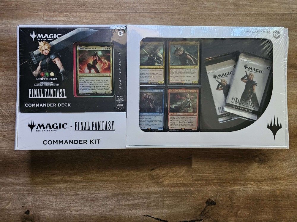 MTG - FINAL FANTASY Deluxe Commander Kit (Costco Bundle)