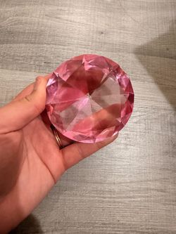 Pink diamond toy