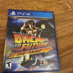 Back To The Future The Game 30th Anniversary Edition PS4