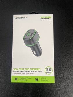 36W Car Charger