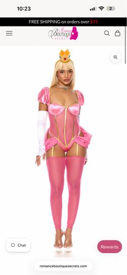 Princess Peach Halloween Costume