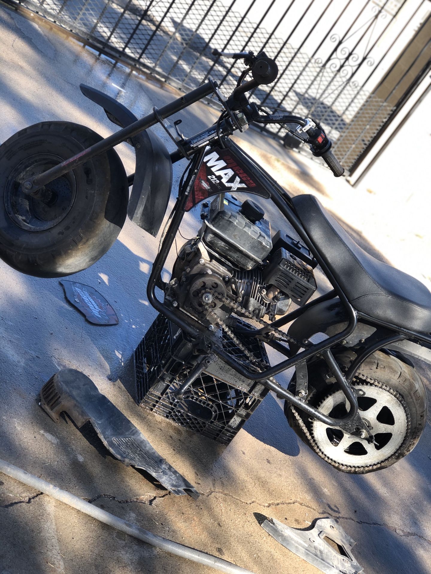 mega moto pro series 212cc mini bike