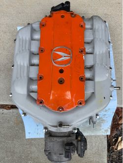 2006 Acura TL 3.7L Magnesium Plenum with Throttle body