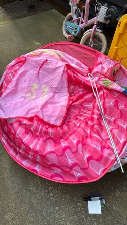 Princess pop up tent