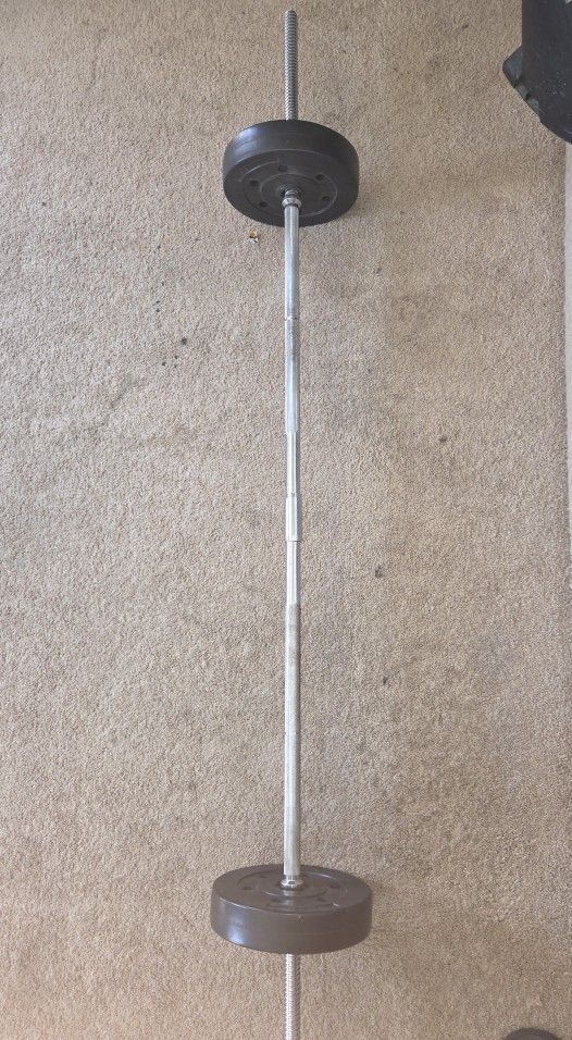 Weight Bar And Plates