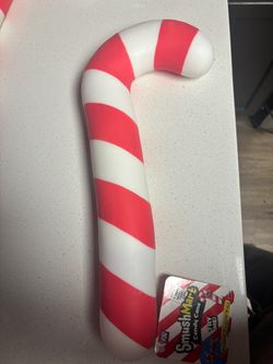 Smushmart candy cane squishy