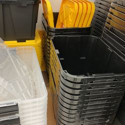 Set Of 2 x 12 Gallon Storage Bin