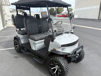 Street Legal LSV Golf Cart Lithium Powered by Denago