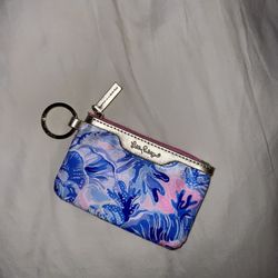 New Lily Pulitzer Keychain ID/Card wallet