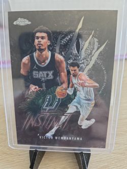 Spurs  Victor  Wembanyama  Insert  Card