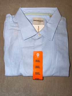 Men’s linen blend shirt