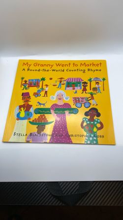 My granny went to the market around the world, counting rhyme