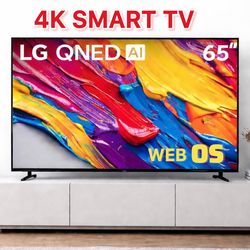 📺 LG 65” QNED AI 4K Smart TV 🔥 Smart webOS TV ( Wireless Keyboard + Mouse Included)