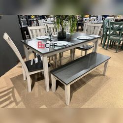 6 Pc Dining Table Set // Limited Time Offer 