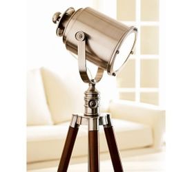 Pottery Barn Photographer Lamp Tripod Spot Light Modern Dark Room Photo 