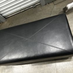 Ottoman Brand New Leather 