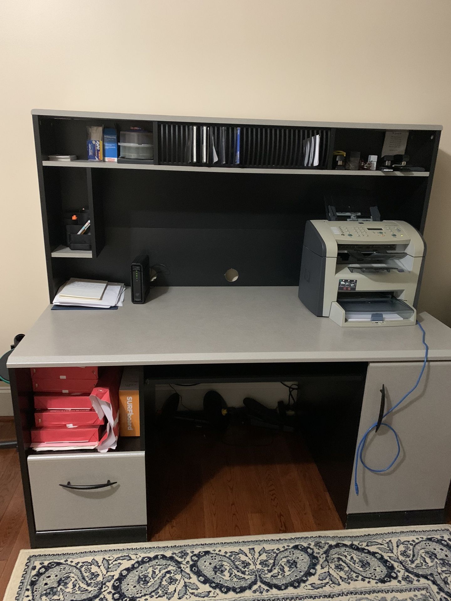 Office Desk And Chair In Excellent Condition 