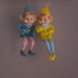 Vintage Christmas  Ornaments 