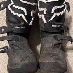 Fox Motocross Dirtbike Boots Youth Size 3