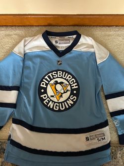 Reebok NFL Pittsburgh Penguin hockey jersey youth S/M