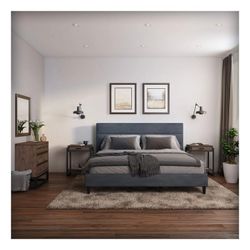 Scott Living Helena Platform King Bed