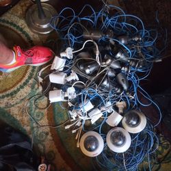 Revo Cameras Inside Outside With Wires 19 Cameras Total