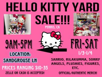 Hello Kitty Yard Sale!