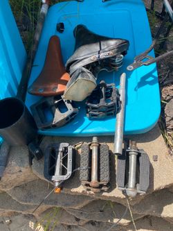 Random bike parts $40