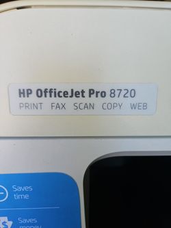 HP OfficeJet Pro 8720 All-in-One Printer
