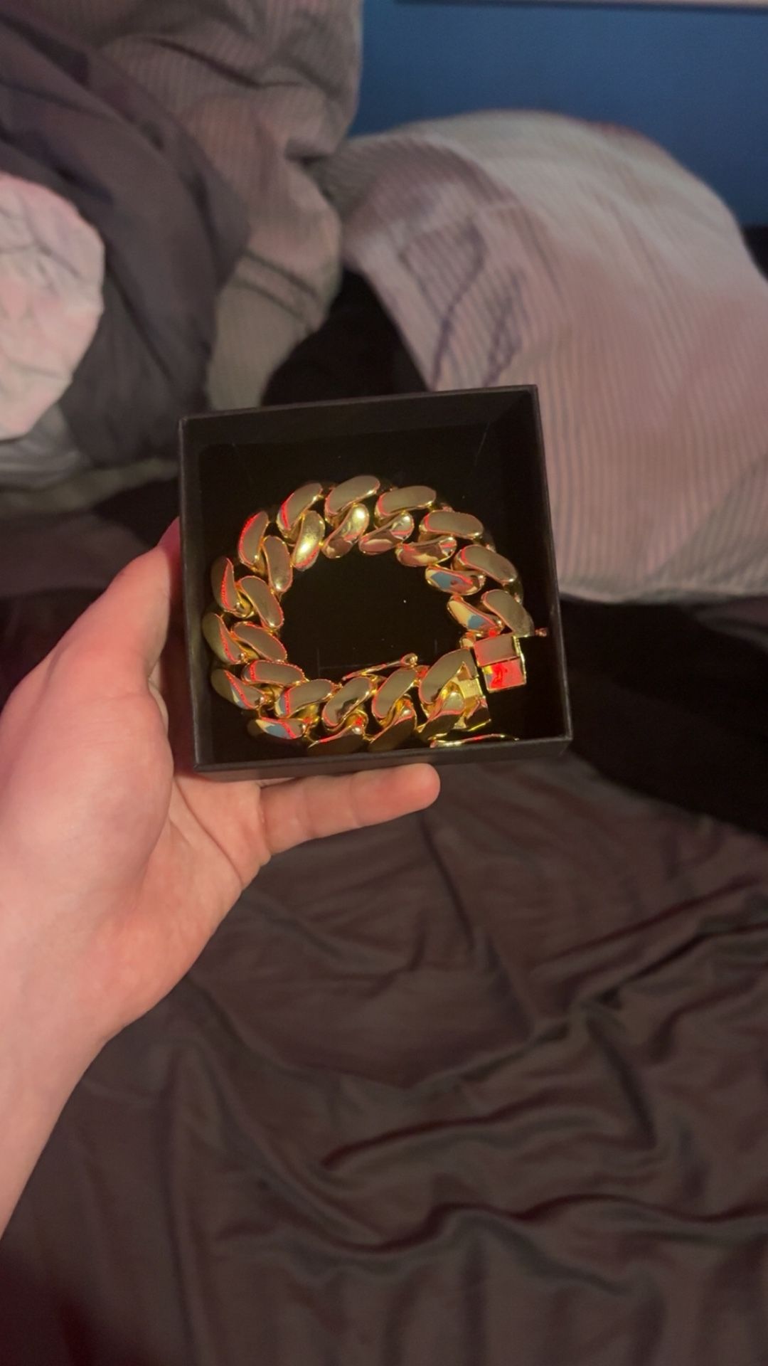 Cuban Link Bracelet Gold Plated