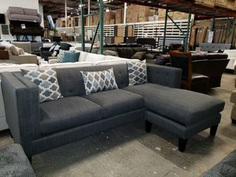 New sofa chaise sectional tax included free delivery