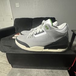 Chlorophyll Air Jordan 3 Size 14 