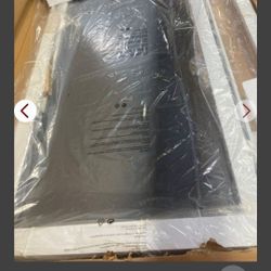 Hanover Naples Aluminum Glass Bar Table