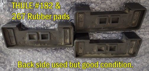 THULE Fit Kit Replacement Rubber Pads 182 267 Set for 480 or
