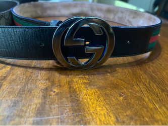 Authentic gucci belts. Both for $400.00