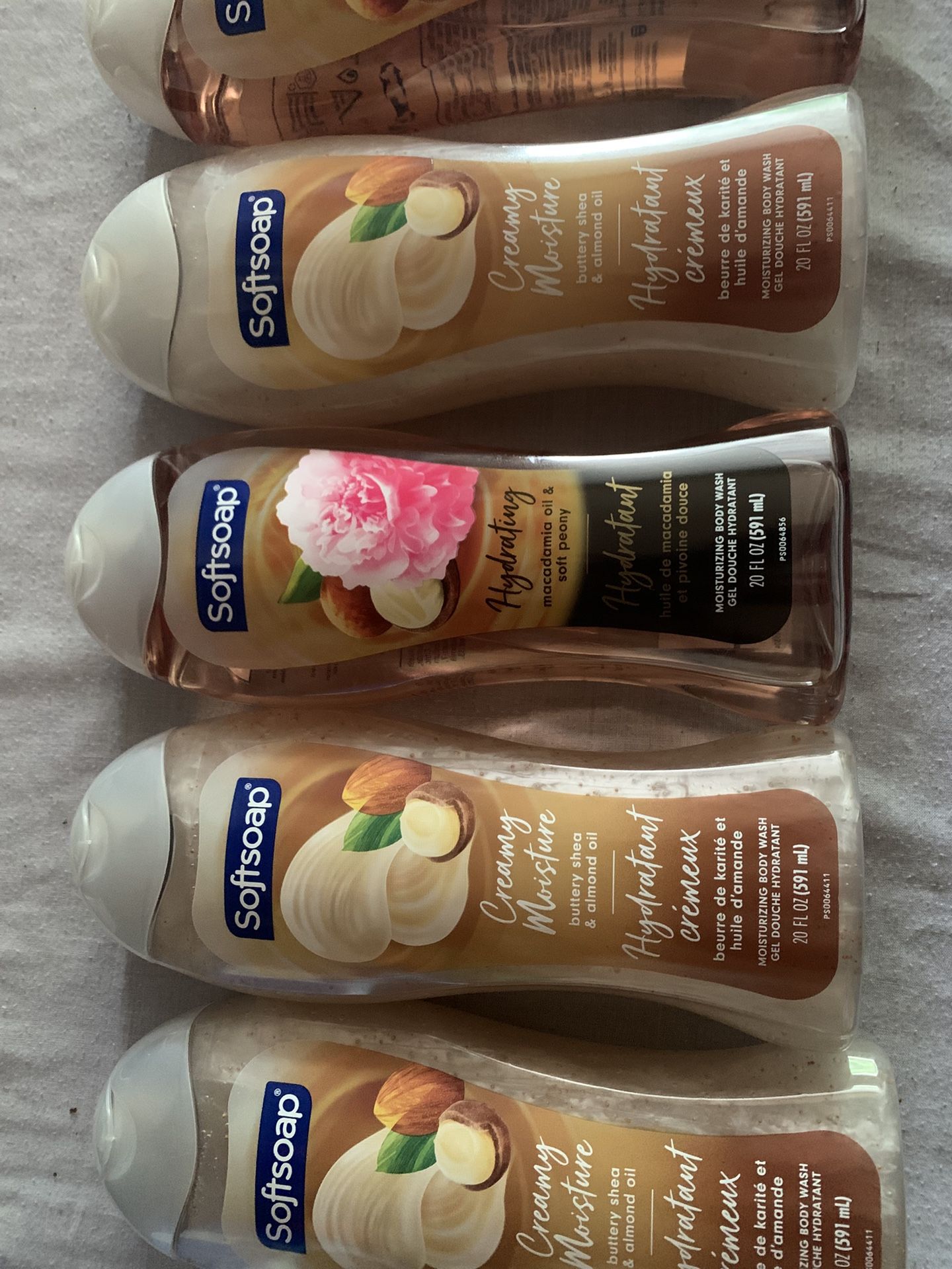 4/$15 Soft Soap Body Wash