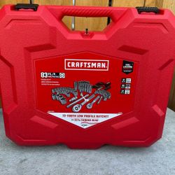 Craftsman 83pc Socket Set 