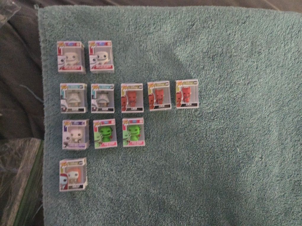 Lot Of 11 BittyPOP! Miniture 1 inch Collectible Figurines
