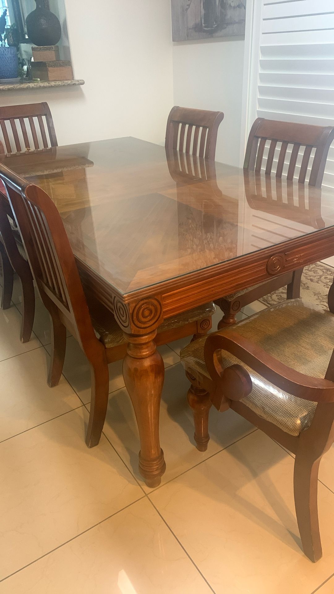 Wooden Kitchen Table