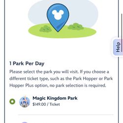 Disneyland Magic Kingdom Park Tickets