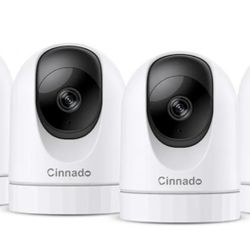 2K Home Security Cameras-2.4Ghz WiFi Indoor Camera with 360° Motion Detection for Pets/Nanny/Baby/Dog, 2 Way Audio, 24/7 SD Card Storage, Cloud Storag