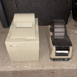 Star Receipt  Printer  And Blaster Advantage Ticket Printer