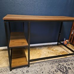 Inbox Zero Metal Writing Desk