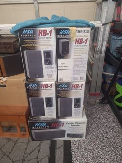 Hsu Reaearch Home Theater Speakers