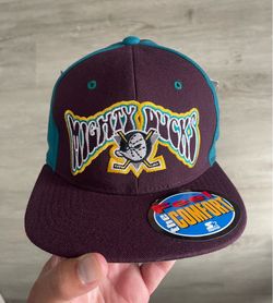 NWT Vintage Anaheim Mighty Ducks Starter Flex Fitted Hat