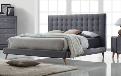 King Size Bed Frame- Cama King Size @Elegant Furniture